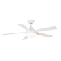 Иконка Faro barcelona 33514 IZARO LED White ceiling fan with DC motor люстра с вентилятором Faro barcelona