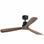Иконка Faro barcelona 33516 Faro LANTAU Matt black ceiling fan люстра вентилятор