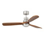 Иконка Faro barcelona 33518 Faro LANTAU LED Matt nickel ceiling fan люстра вентилятор