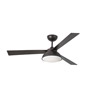 Иконка Faro barcelona 33523 Faro RODAS LED Brown ceiling fan with DC motor люстра вентилятор
