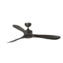 Иконка Faro barcelona 33751 LUZON Brown ceiling fan люстра с вентилятором Faro barcelona
