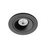 Иконка Faro barcelona 43411 Faro ARGON-R Black recessed lamp встраиваемый светильник