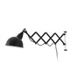 Иконка Faro barcelona 62807 RAS Black wall lamp настенный светильник Faro barcelona