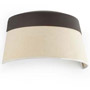 Иконка Faro barcelona 66191 Faro SAC MEDIO бра 2xE14 60W коричн. Y бежев. настенный светильник