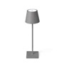 Иконка Faro barcelona 70777 TOC LED Grey portable lamp наземный светильник Faro barcelona